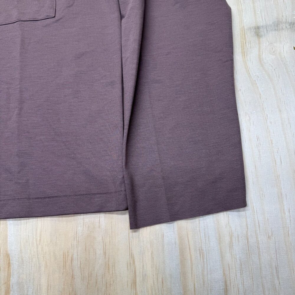 NEW Nike Tech Pack Long Sleeve Shirt Oversized Fit Plum Mens MD FB7819-291 - Picture 2 of 14